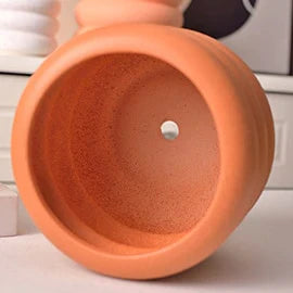 BubbleNest - Moderne Keramische Succulenten Pot met Speels Bubbel Design