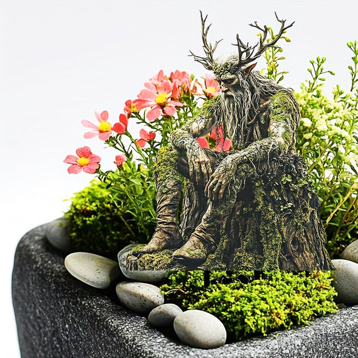 Acryl tuinsteker - weerbestendige plantendecoratie voor buiten