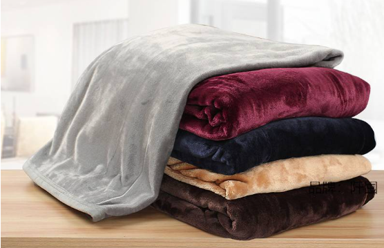 Zachte fleece plaid van imitatiebont voor bank en bed