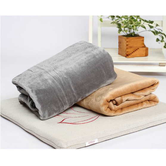 Zachte fleece plaid van imitatiebont voor bank en bed