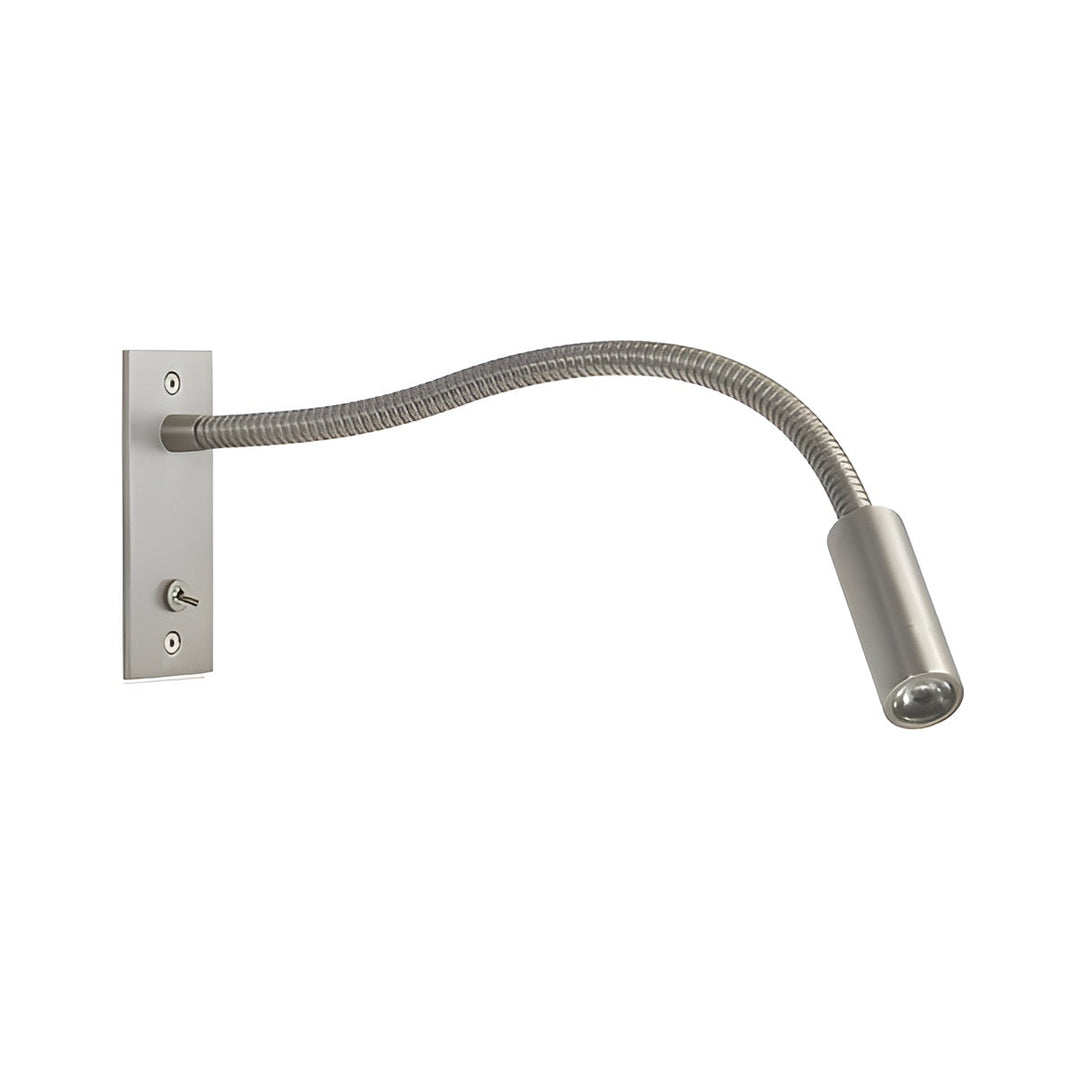 Flexibele zwanenhals-wandlamp – verstelbare moderne leeslamp voor bed en bank