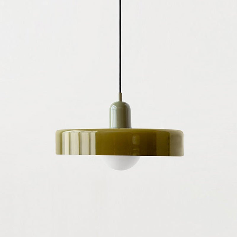 Geometrische Bauhaus Plafondlamp van Glas