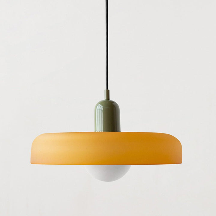Geometrische Bauhaus Plafondlamp van Glas