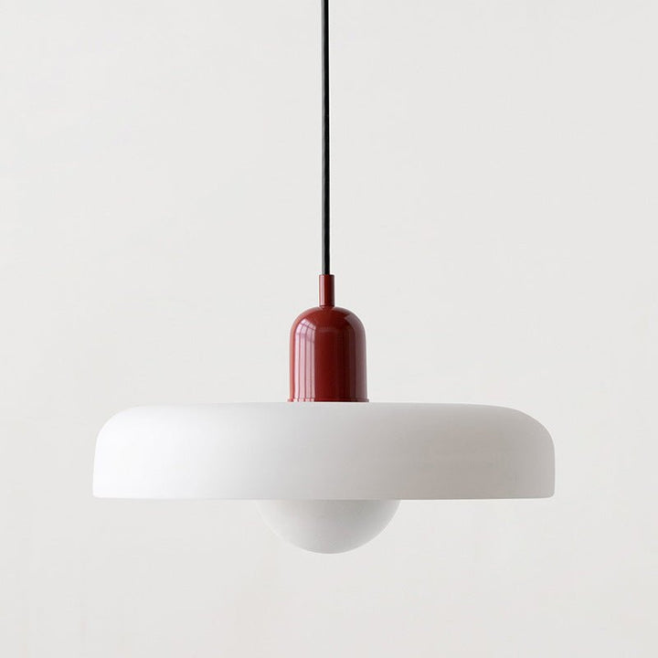 Geometrische Bauhaus Plafondlamp van Glas