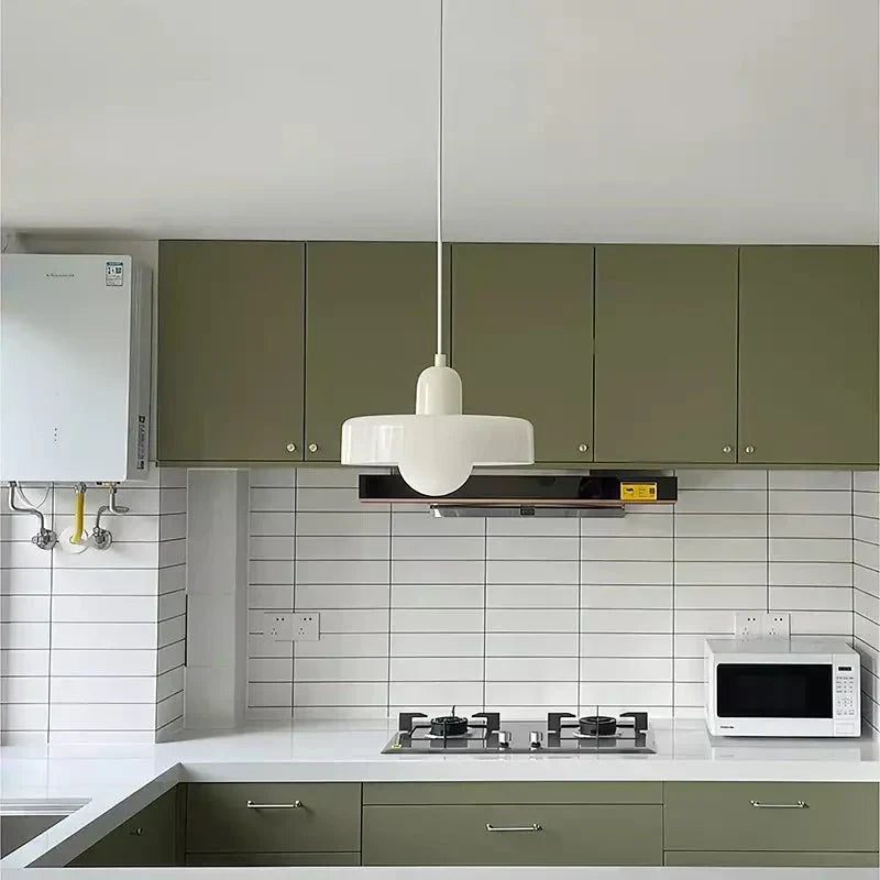 Geometrische Bauhaus Plafondlamp van Glas