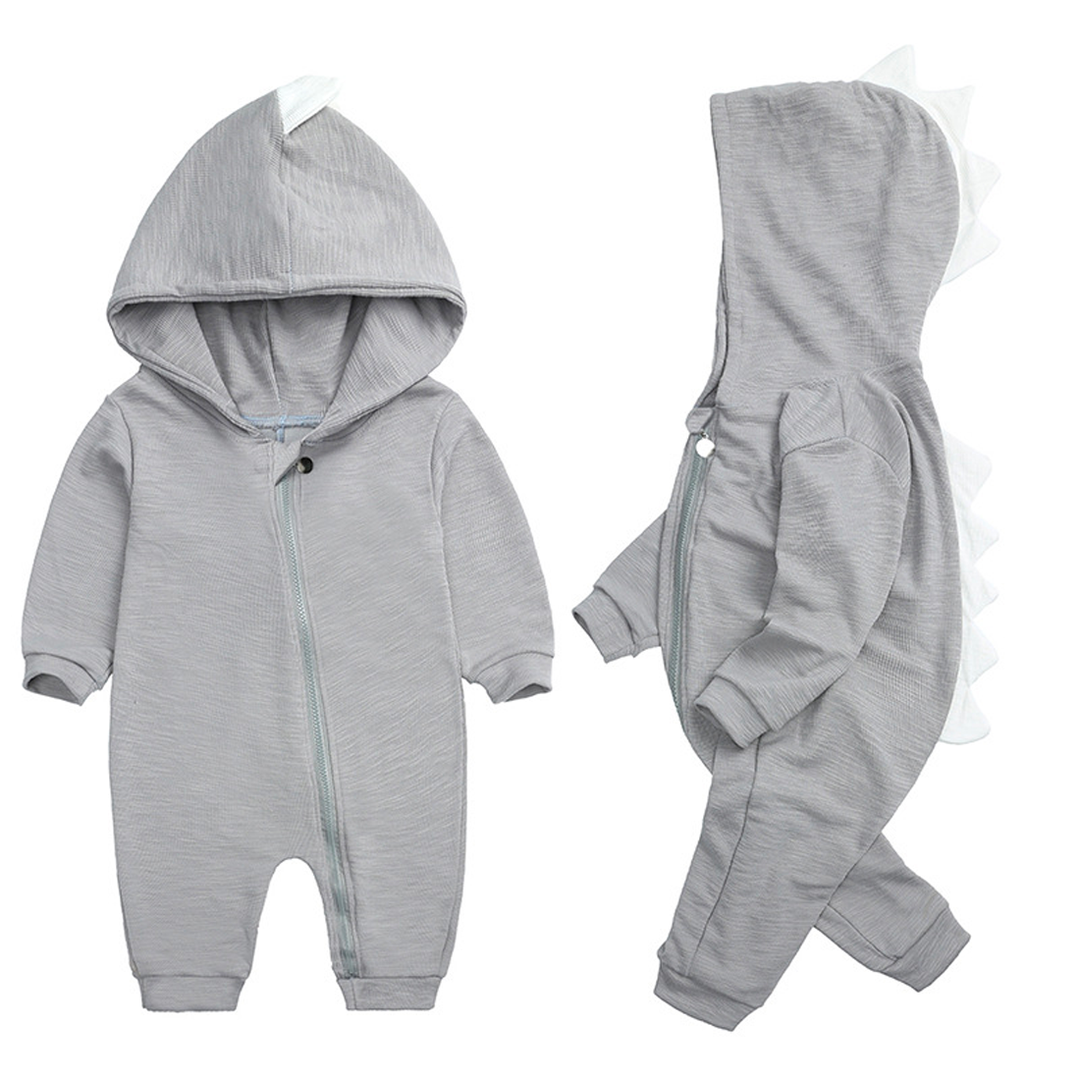 Herfstbody voor Baby's met Dinosaurus Capuchon – Magische DinoDream Body