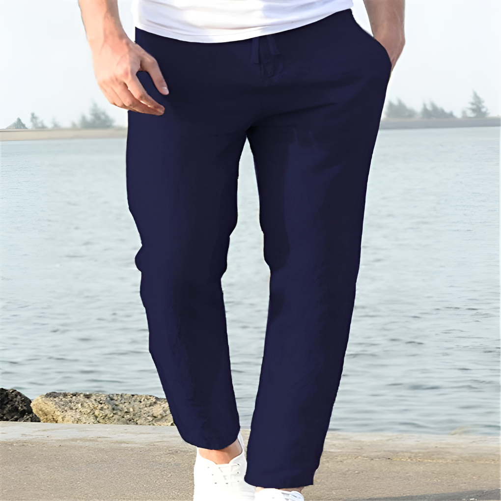 Linnen zomerbroek voor heren – casual stijl en luchtig ontwerp