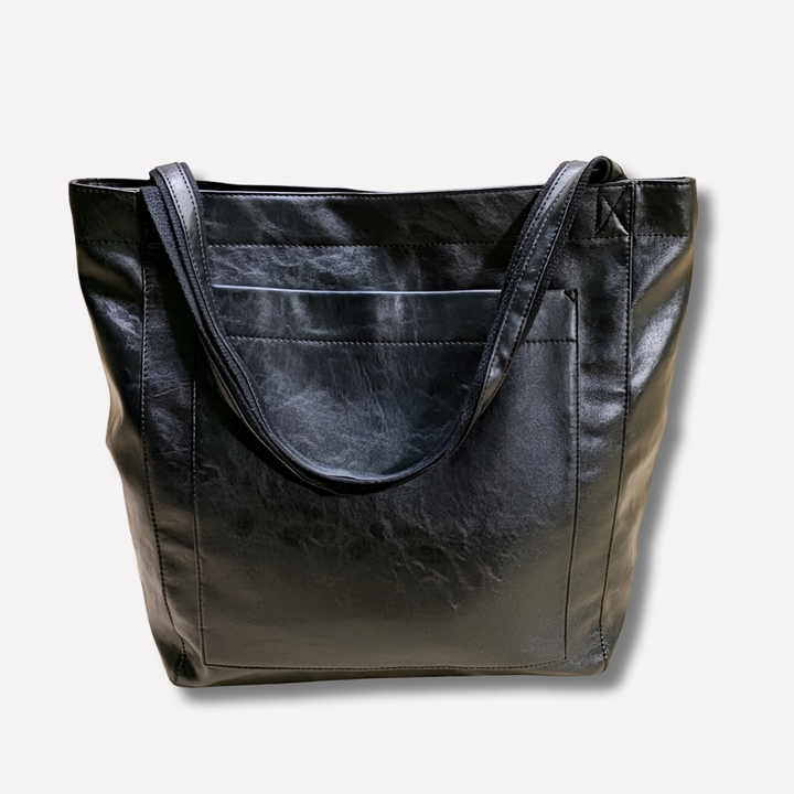 Stijlvolle moderne leren schoudertas