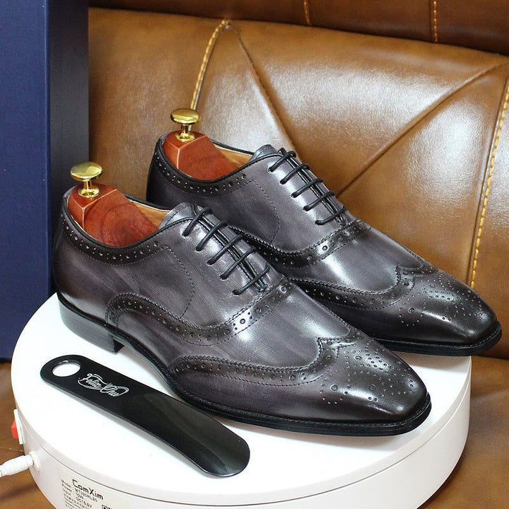 Handgemaakte leren Oxford-schoenen voor heren – Valentin