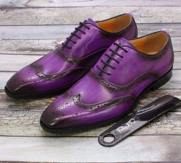 Handgemaakte leren Oxford-schoenen voor heren – Valentin