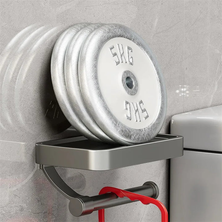 Toiletrolhouder met Plankje – Stalux