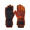 Oplaadbare verwarmde handschoenen met fleece en touchscreen