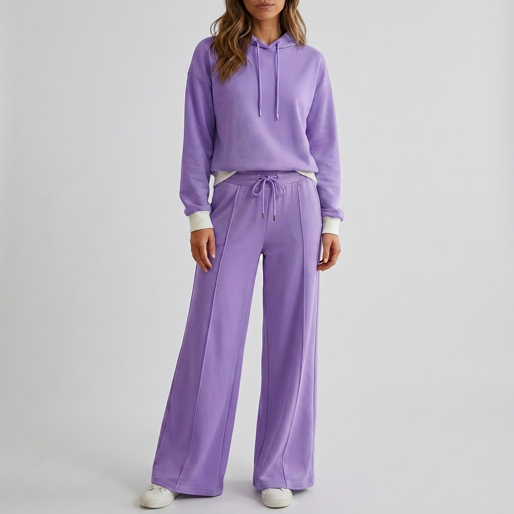 Ontspannen tweedelige outfit