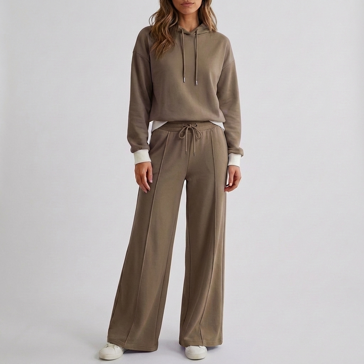 Ontspannen tweedelige outfit