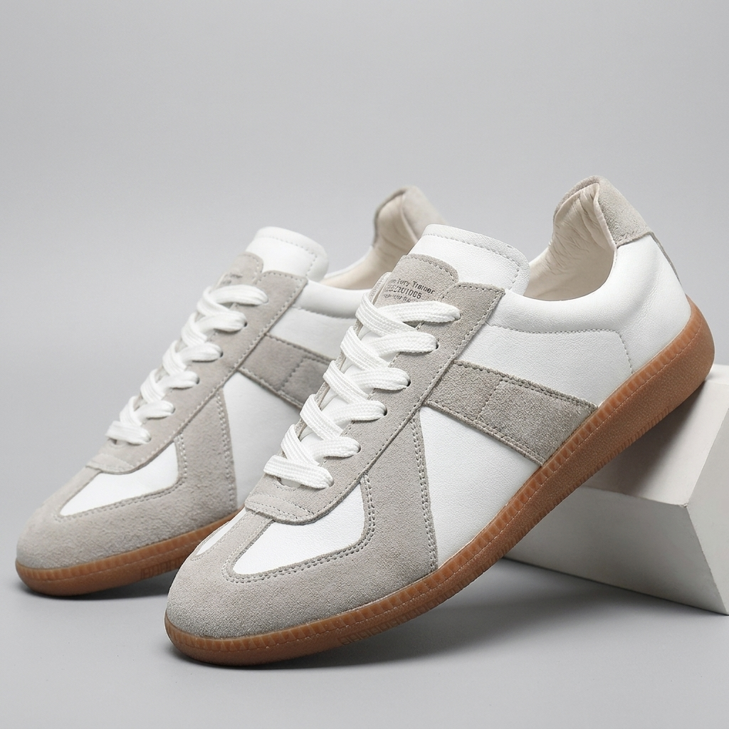 Retro platform sneakers voor heren