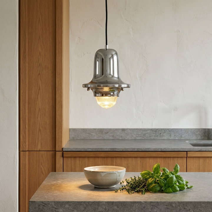 Sten – Eigentijdse Bauhaus-hanglamp van metaal