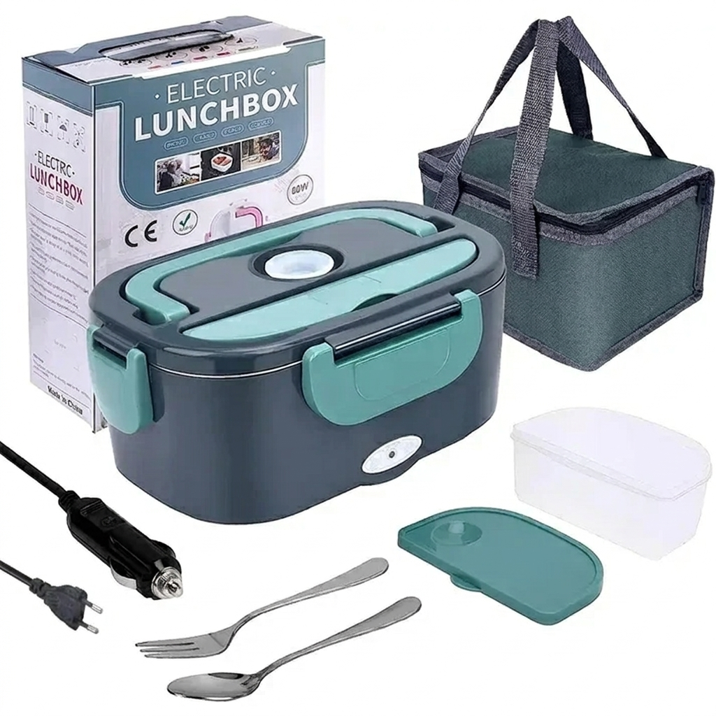 1.5 L Elektrische Lunchbox | Draagbare Warmhouder 60 W