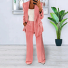 2-Delig Damespak (Blazer & Broek Elegante Set)
