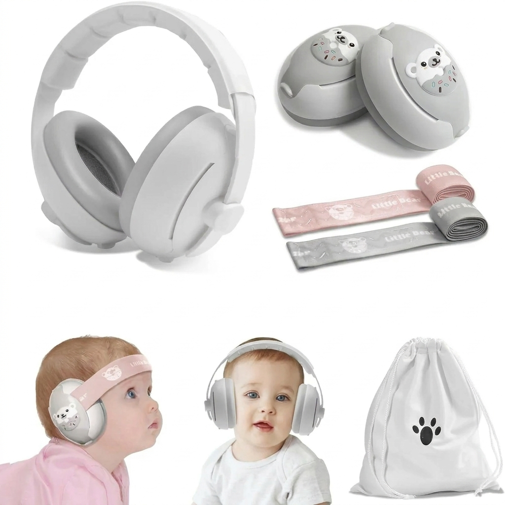2-in-1 Baby Oorkappen