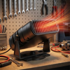 Draagbare autoheater 12V die binnen 30 seconden warmt