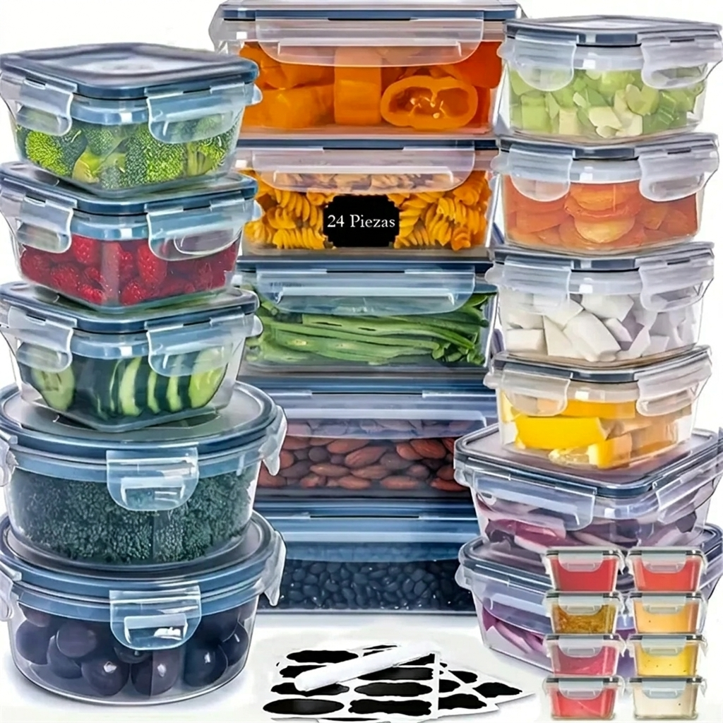 Voedselcontainer Set 12-dlg