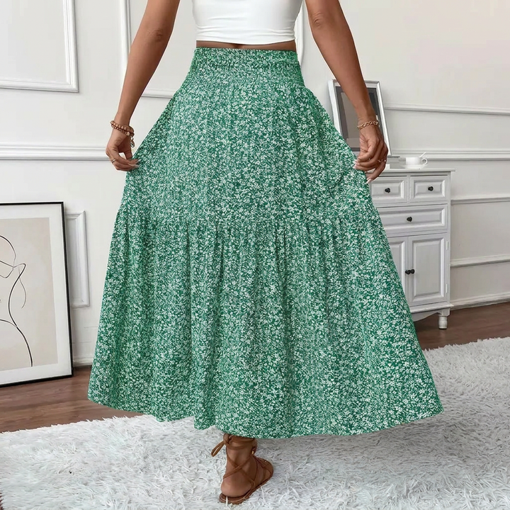 Elegante A-lijn Rok met Smocktail
