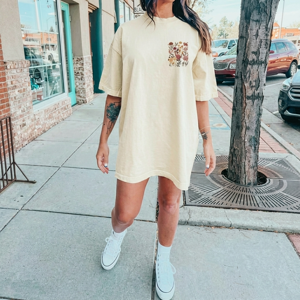 Licht & Veelzijdig Casual T‑shirt