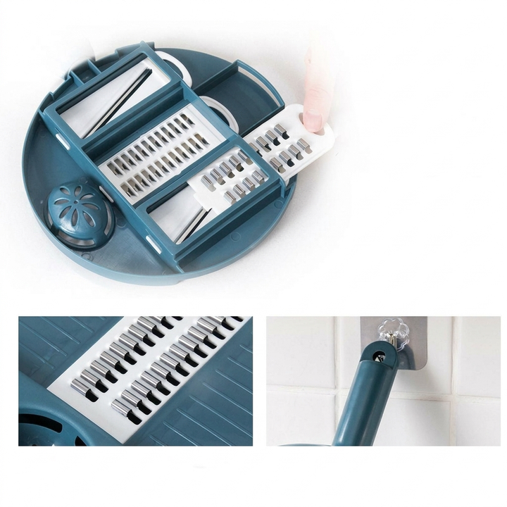 12-in-1 multifunctionele keukensnijset