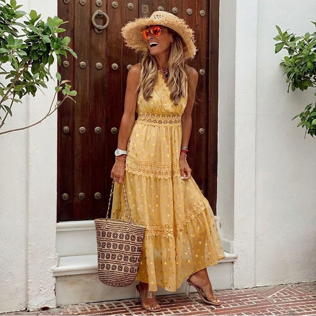 Casual Bohemian Jurk