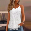 Dames Tanktop van Kant met V-Hals