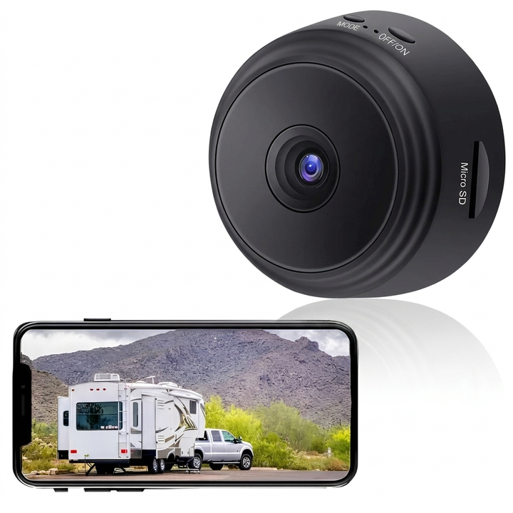 Draadloze HD achteruitrijcamera voor caravans, vrachtwagens en aanhangwagens