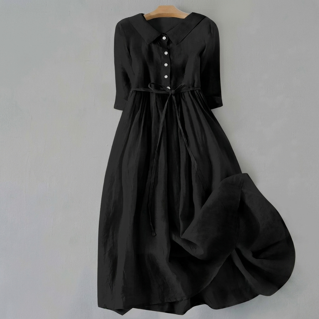 Dames Retro Rok met Plissé en Veterdetail