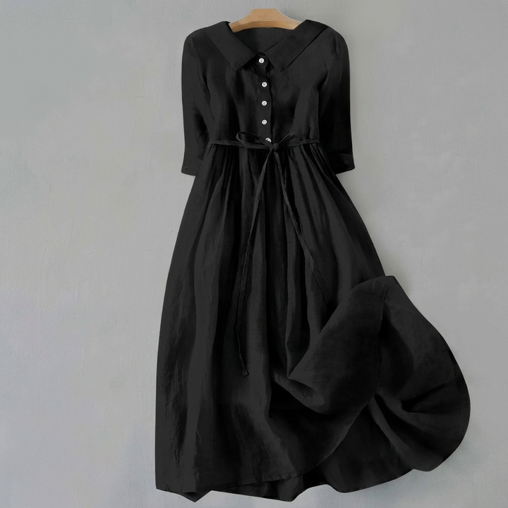 Dames Retro Rok met Plissé en Veterdetail