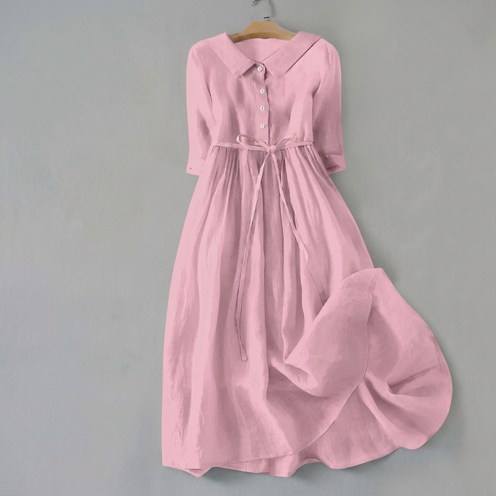 Dames Retro Rok met Plissé en Veterdetail