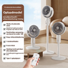 Stille Ventilator met Afstandsbediening 3D Oscillatie