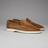 Heren Loafers met Matte Slip-On