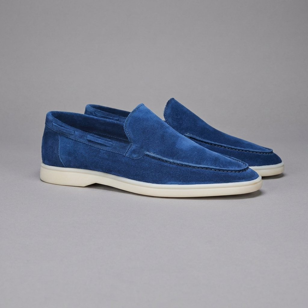 Heren Loafers met Matte Slip-On