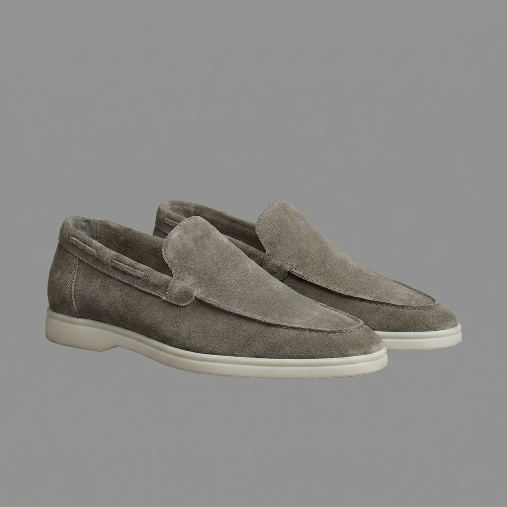 Heren Loafers met Matte Slip-On