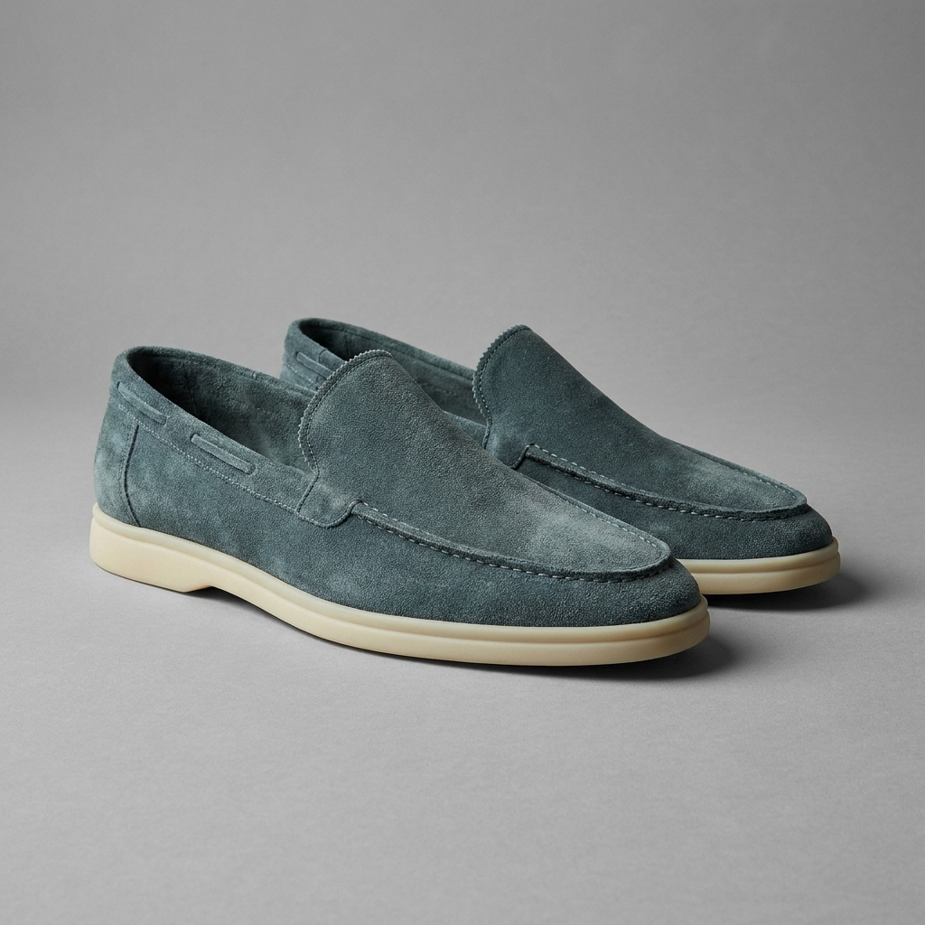 Heren Loafers met Matte Slip-On