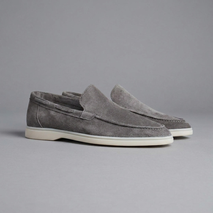 Heren Loafers met Matte Slip-On