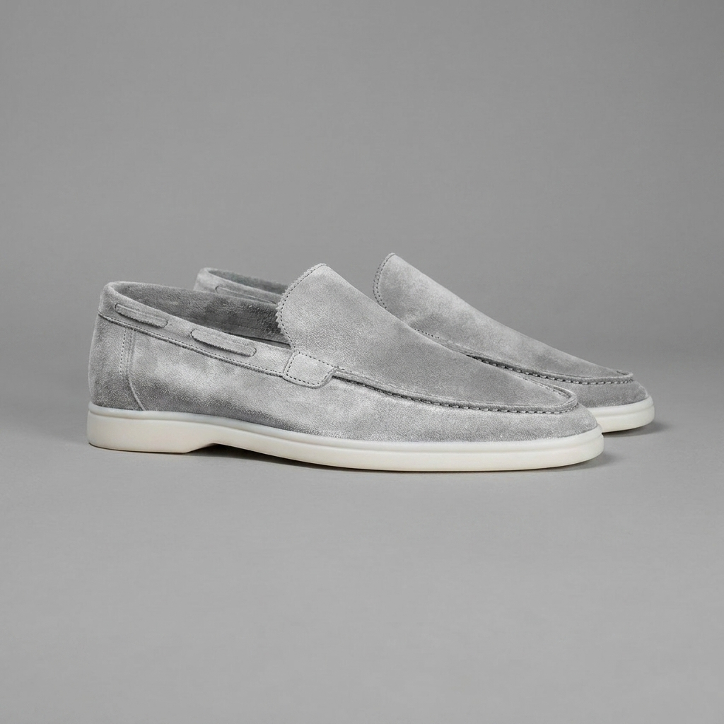 Heren Loafers met Matte Slip-On
