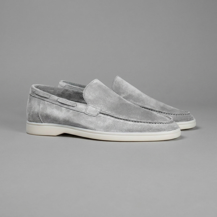 Heren Loafers met Matte Slip-On