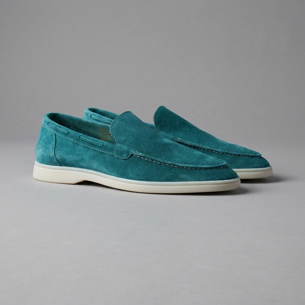 Heren Loafers met Matte Slip-On