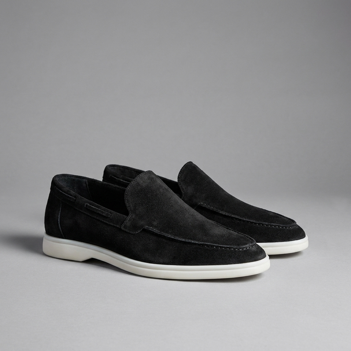 Heren Loafers met Matte Slip-On