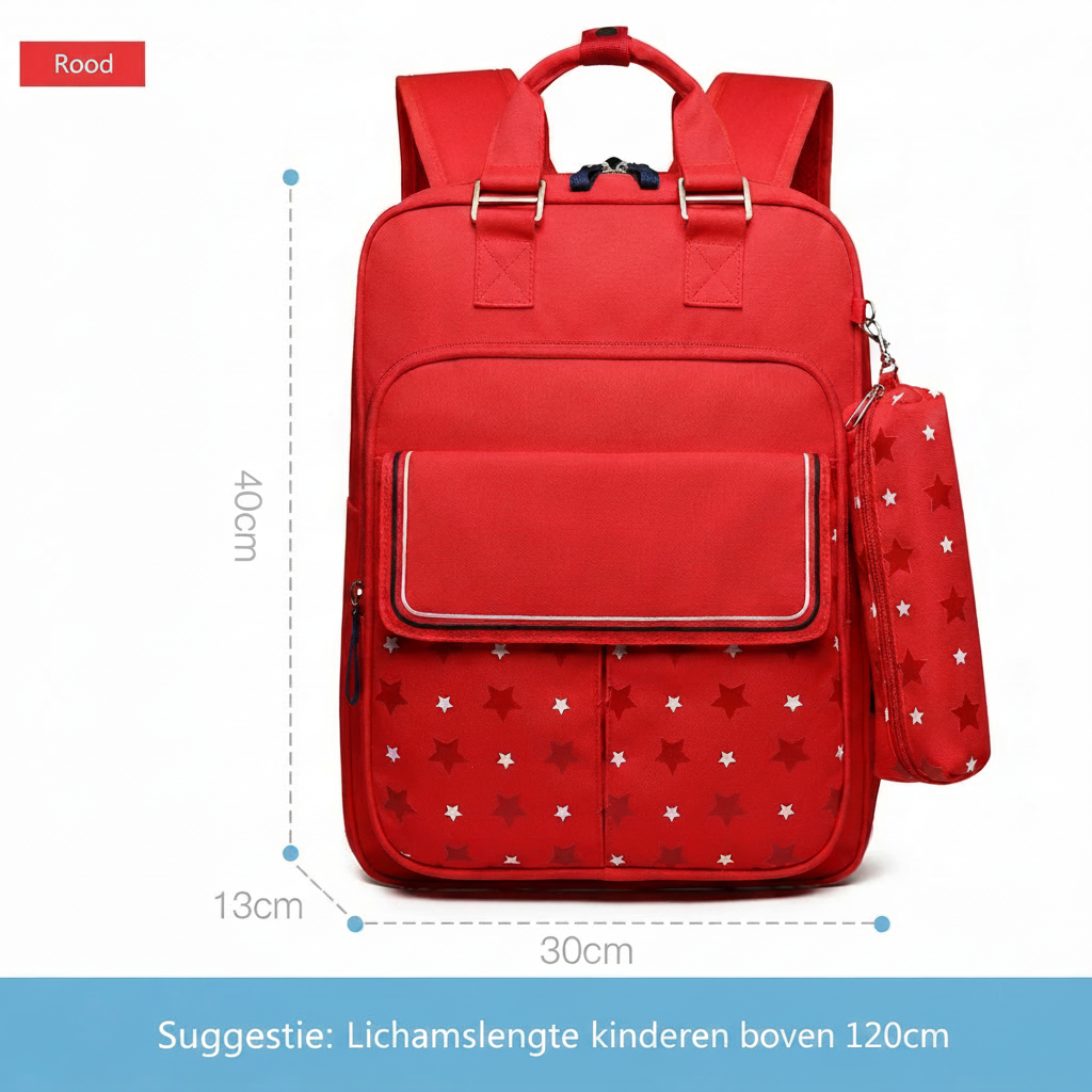 Zonneschijn 8 uur basisschooltas