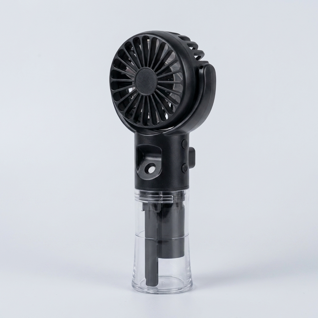 Draagbare Handventilator met Vernevelingsfunctie