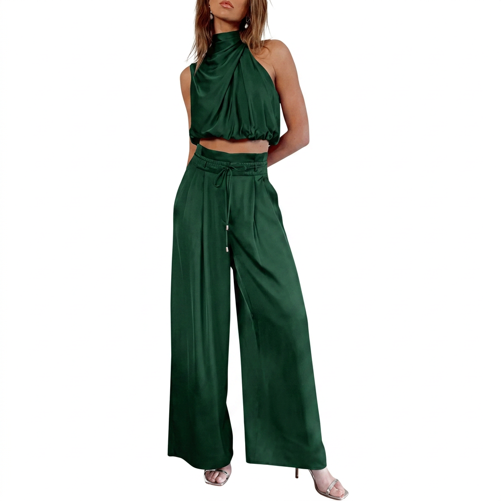 Dames Zomerset met Mouwloze Top en Wijde Broek