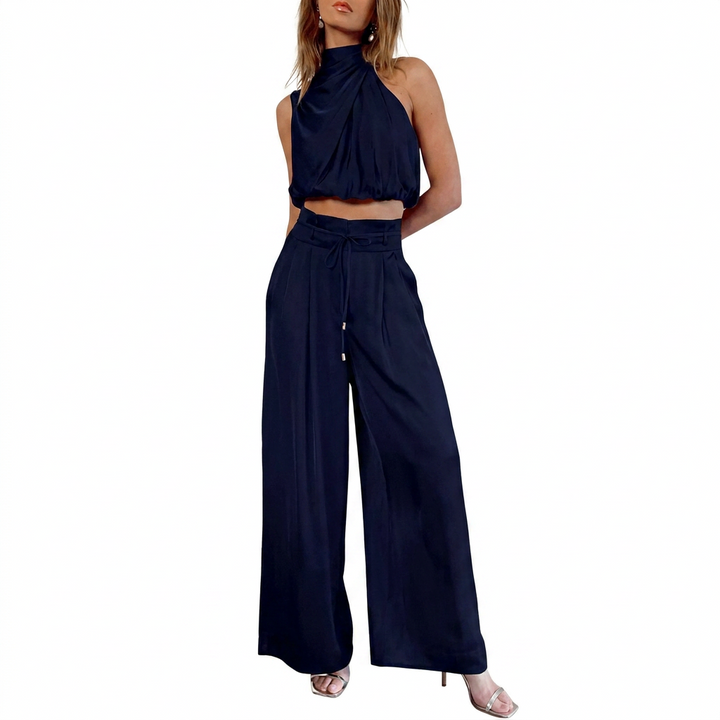 Dames Zomerset met Mouwloze Top en Wijde Broek