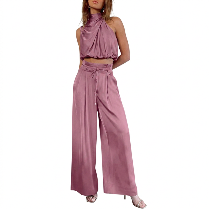 Dames Zomerset met Mouwloze Top en Wijde Broek