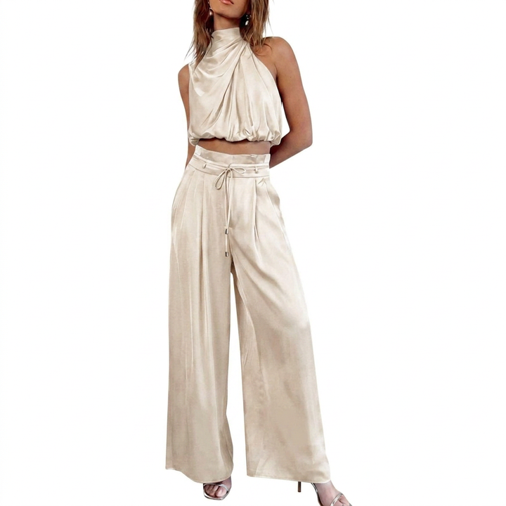 Dames Zomerset met Mouwloze Top en Wijde Broek